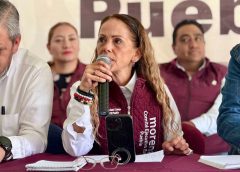 Olga Romero Garci Crespo, dirigente estatal de Morena, descartó “destape” anticipado de Celina Peña Guzmán rumbo a 2027