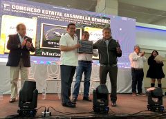 Participa Pável Gaspar en el Primer Congreso Estatal del SITCOBAEP 