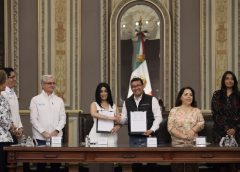 Signan Congreso del Estado y la CDH Puebla Convenio de Colaboración