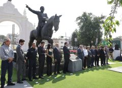 Participan integrantes de la LXII Legislatura en la Develación del Monumento a Ignacio Zaragoza