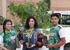 Norma Pimentel impulsa jornadas de reforestación en escuelas y reafirma su compromiso con el cuidado del medio ambiente