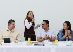 Consejo Estatal de Morena se reúne con el gobernador Alejandro Armenta en un encuentro de unidad y organización territorial