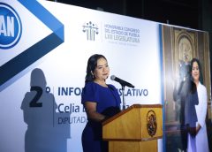 Rinde Celia Bonaga su Segundo Informe de Actividades; destaca trabajo cercano a la gente